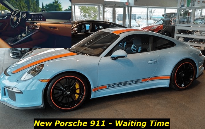 new porsche 911 waiting time